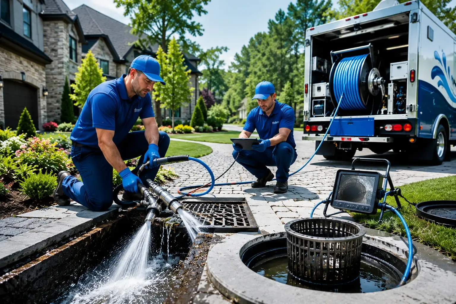 Local outdoor drain cleaning professionals in Gail, TX