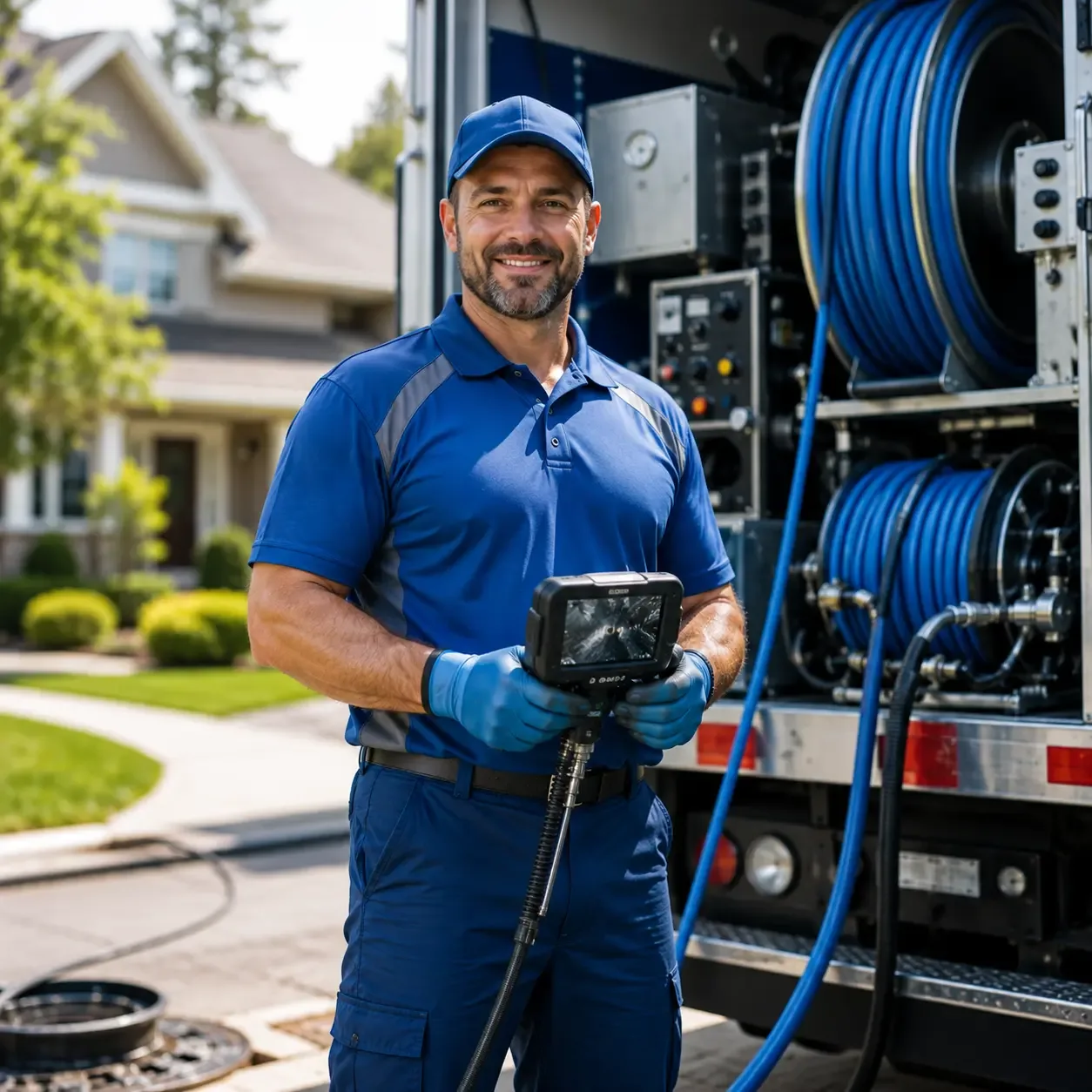 Local outdoor drain cleaning specialists in Gail, TX